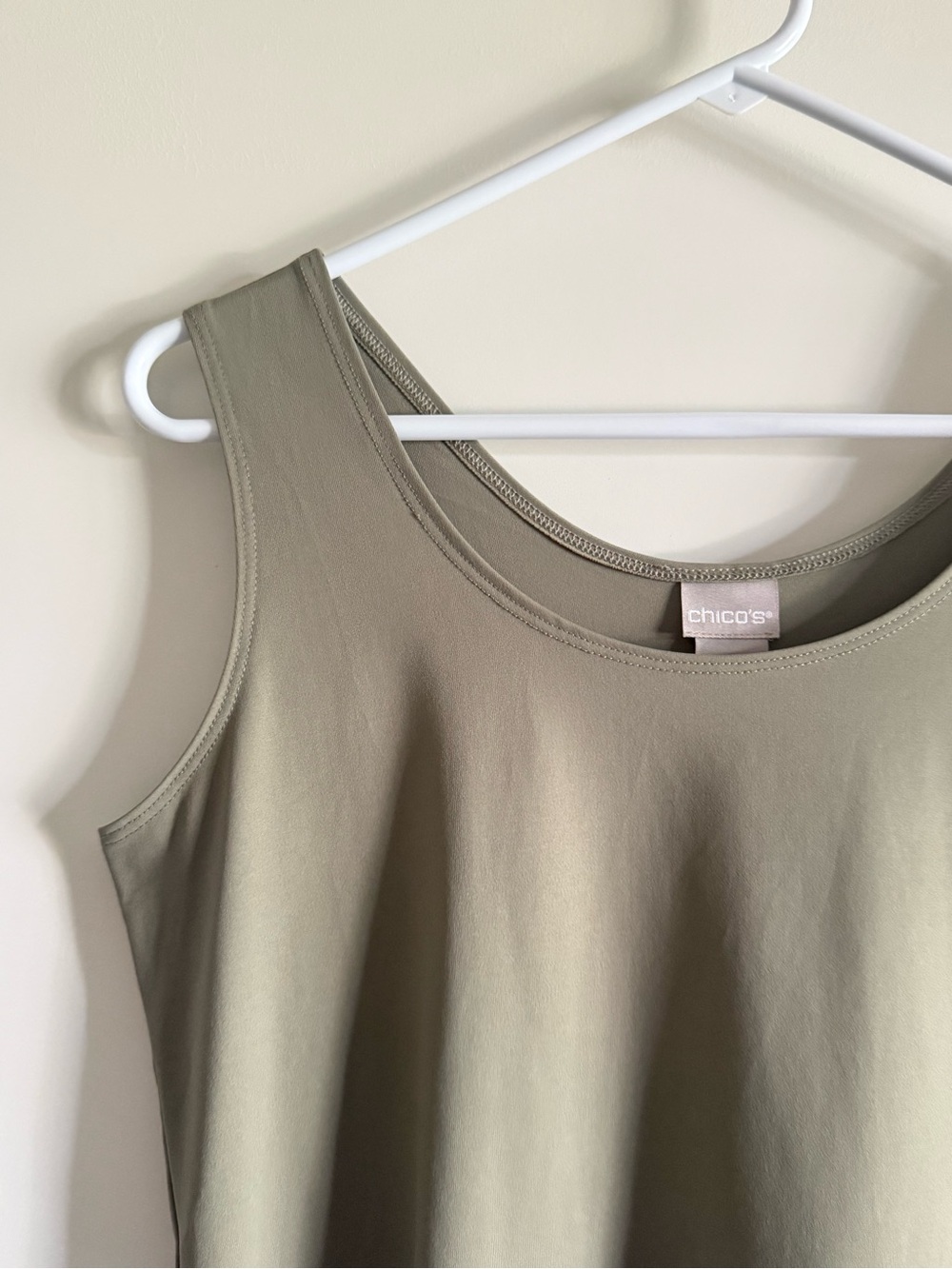 Like New Chico's Scoop Neck Tank - Picture 2 of 6